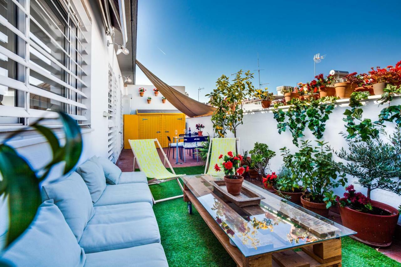 Encantador Atico Con Terraza Sevilla Eksteriør bilde
